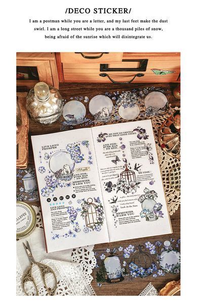 Наліпки на Прозорій Основі "Beautiful Containers III" 3 полоски. 6975248258862.18 фото