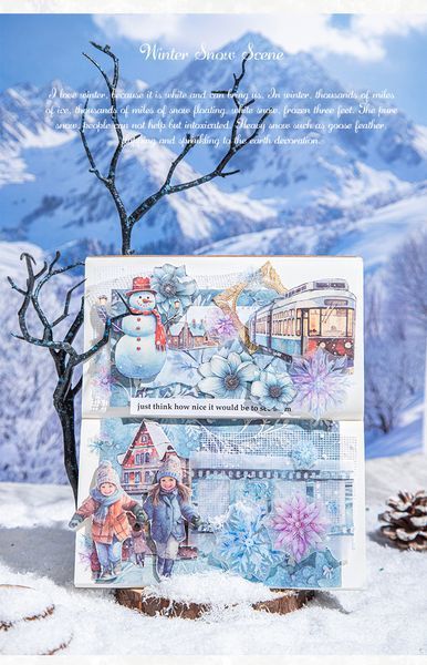 Набір Папіру "Whinter Snow VI" 30 листів. 6942004258718 фото