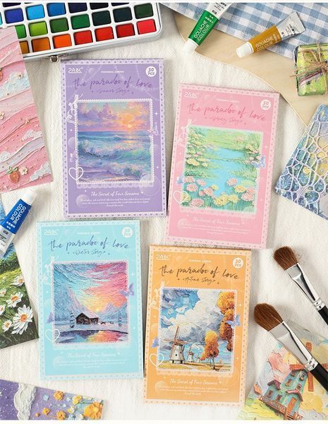 Paperbook з серії "Brush Painting I" 30 листів. 6942388355515.23 фото