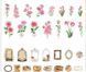 Набір Матеріалів Flowers and Containers"Pink" 30 шт. 6975248257247 фото 7