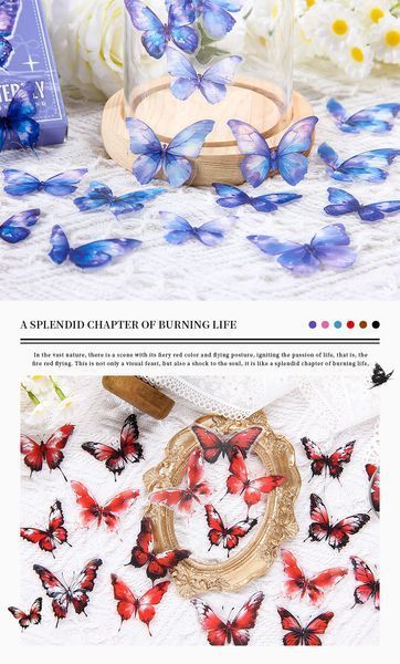 Набір Метеликів в Коробці "Butterfly Shadow ІІI" 40 шт. 3577026 фото