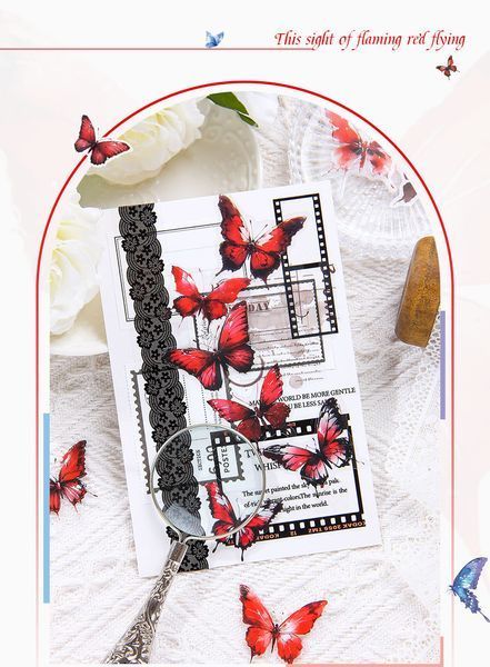 Набір Метеликів в Коробці "Butterfly Shadow ІІI" 40 шт. 3577026 фото