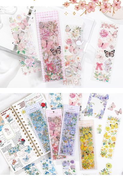 Stickers from Голограммою Blossom Stamping Stricker "Pink" 3 полоски.