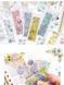 Stickers from Голограммою Blossom Stamping Stricker "Pink" 3 полоски.