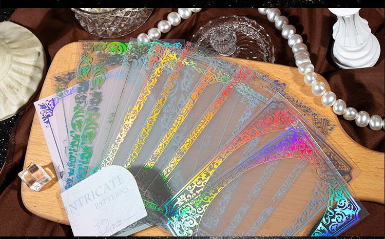 Пластикові Картки з Голограмою "Intricate Patterns " 12 шт. 6975958664908 фото
