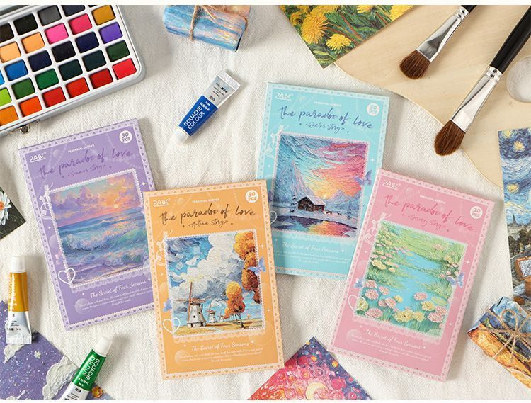 Paperbook з серії "Brush Painting IV" 30 листів. 6942388355539 фото