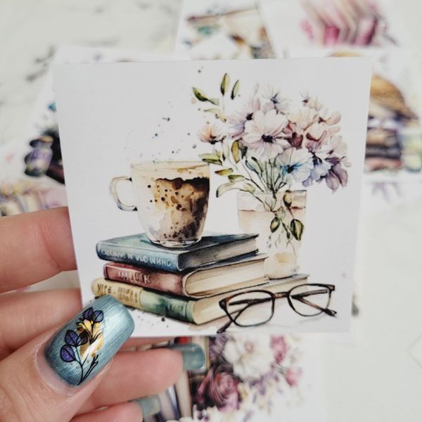 Наліпки Stickers-Worlds "Книжкова Акварель" 16 шт. SW5 фото