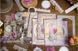 Set Paperу and Наліпок Lace Flower "Pink" 40 pcs