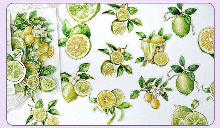 Соковиті Літні Наліпки "Colorful and Fruity IІІ" 20 шт. 6936508382543 фото