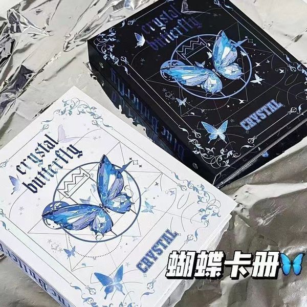 Папка Органайзер А5 для Наліпок "Butterfly Black" 1 шт. (файли в комплект НЕ входять) BIN1 фото