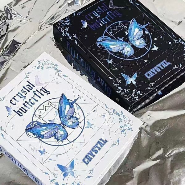Папка Органайзер А5 для Наліпок "Butterfly Black" 1 шт. (файли в комплект НЕ входять) BIN1 фото