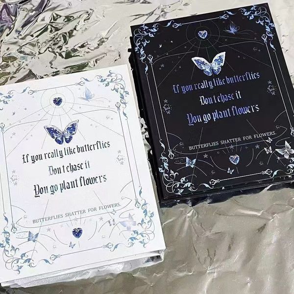 Папка Органайзер А5 для Наліпок "Butterfly Black" 1 шт. (файли в комплект НЕ входять) BIN1 фото