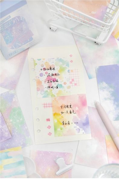 Paperbook З відривними листочками "Watercolor Romance ІІ" 100 листочків. 6936718012360 фото