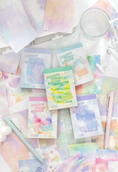 Paperbook З відривними листочками "Watercolor Romance ІІ" 100 листочків. 6936718012360 фото