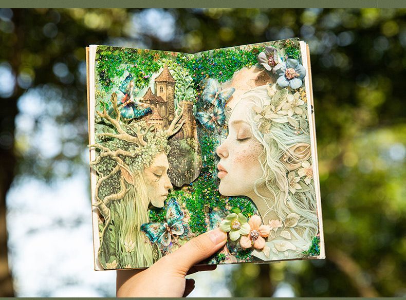 Набір Казкового Папіру з Серії "Forest Fantasy VI" 30 листів. 6755529 фото