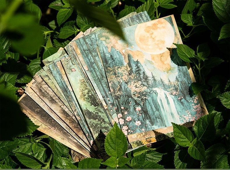 Набір Казкового Папіру з Серії "Forest Fantasy VI" 30 листів. 6755529 фото