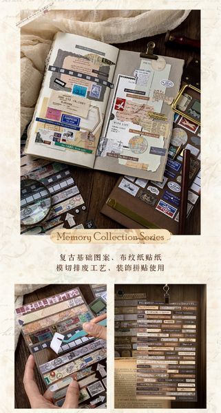Набір Листових Наліпок "Memory Collection Series ІІI" 3 листа. 36794128 фото