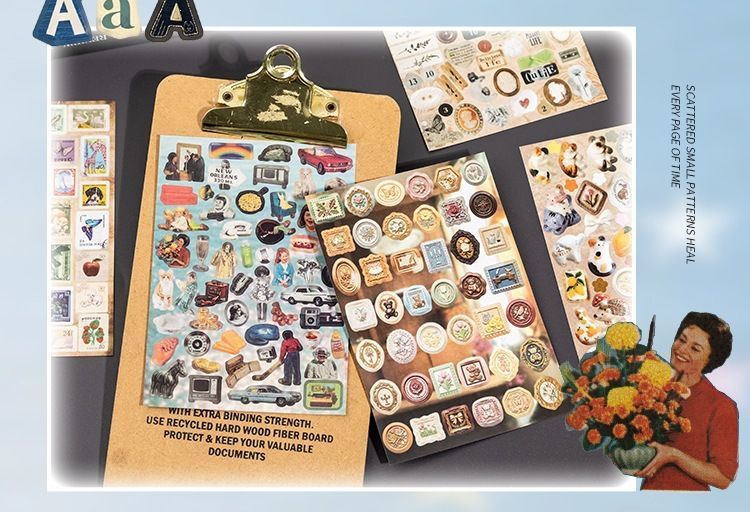Шикарний Журнальчик "Junk Journal" 30 листів. 6979498493165.80 фото