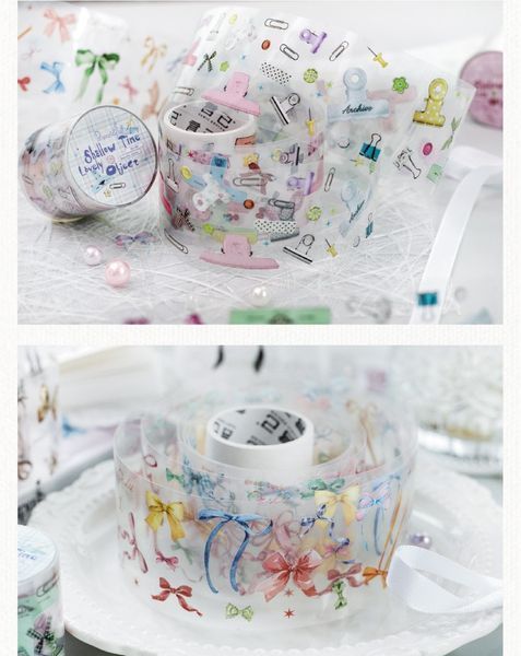Мікс Скотчів на Прозорій Основі "Lovely Object " 4 відрізів. М2245329 фото